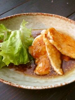 鶏肉の甘辛醤油あん♪-レシピのメイン写真