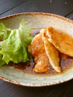 鶏肉の甘辛醤油あん♪-レシピのメイン写真