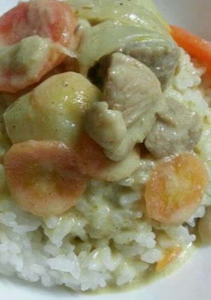ウチのグリーンカレー-レシピのメイン写真