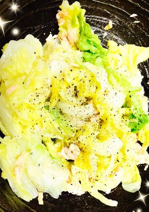 白菜消費レシピ!ツナと白菜のサラダ-レシピのメイン写真