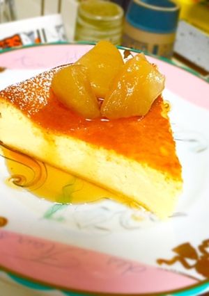 お好きなジャムで♡ベイクドチーズケーキ-レシピのメイン写真