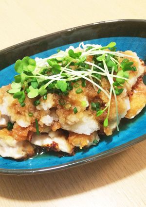鳥カラおろしポン酢♪-レシピのメイン写真