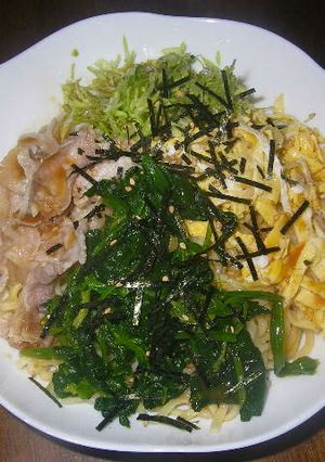 栄養たっぷり冷やし胡麻だれ麺-レシピのメイン写真