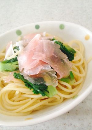 プチベールと生ハムのパスタ☆-レシピのメイン写真