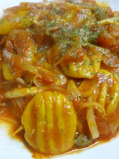 ベーコンのトマトソースパスタ-レシピのメイン写真