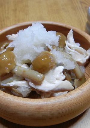 おつまみに最高！なめこおろし-レシピのメイン写真