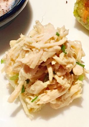 ササミとネギの味噌和え-レシピのメイン写真
