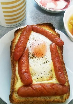 ごてあらポー!!の元気たっぷりトースト♪-レシピのメイン写真