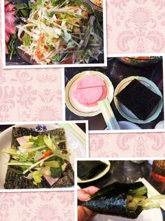 一度食べたら止まらない!海苔巻きサラダ-レシピのメイン写真