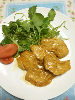 鶏むね肉の甘辛焼き♡-レシピのメイン写真