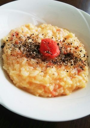 簡単1人ランチ!ちょっと洋風?卵かけご飯-レシピのメイン写真
