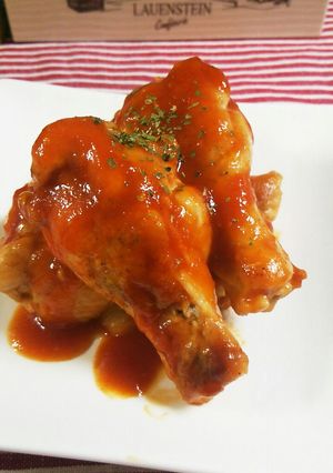 簡単 手羽元 ケチャップ煮♪-レシピのメイン写真