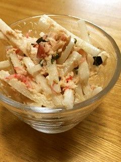 あと1品 大根とシーチキンの梅マヨ和え-レシピのメイン写真