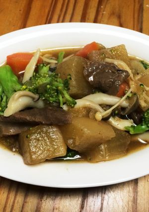 甘酢牛スジ煮込み-レシピのメイン写真