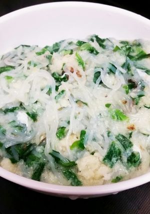 ニラたましらたきとおからのぐるぐる焼き-レシピのメイン写真