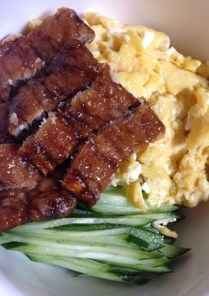 コストコのサンマの蒲焼きで三色ご飯-レシピのメイン写真