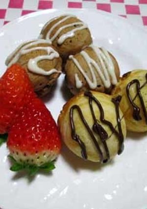 ベビーカステラ風チョコカステラ-レシピのメイン写真