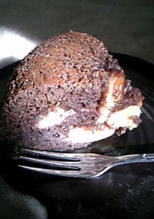 炊飯器で!!チョコバナナケーキ-レシピのメイン写真