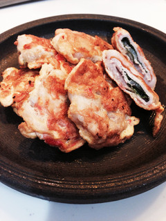 豚ロース薄切り肉で大葉と桜えびのピカタ♪-レシピのメイン写真