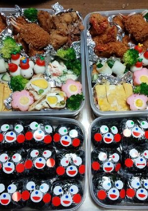 運動会の『くまモン弁当』-レシピのメイン写真