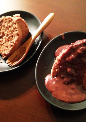 電子レンジでふんわりチョコケーキ-レシピのメイン写真