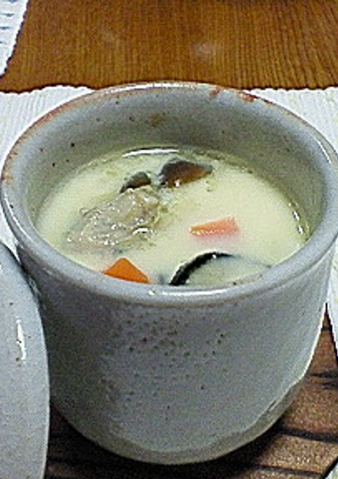 ズボラに計量☆簡単茶碗蒸し♪-レシピのメイン写真