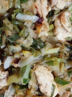 鶏肉のネギ炒め-レシピのメイン写真