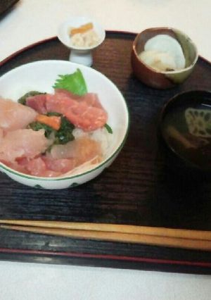 血管プラークダイエット食199（海鮮丼）-レシピのメイン写真