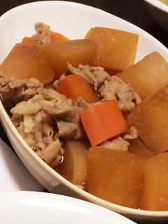 大根と豚肉の煮物-レシピのメイン写真