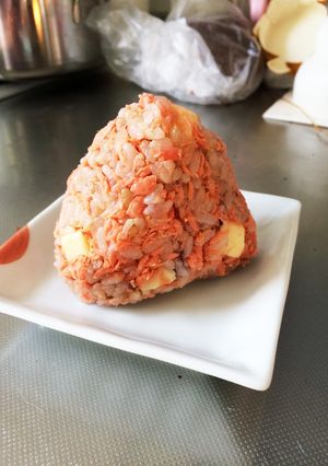 鮭チーズおにぎり-レシピのメイン写真