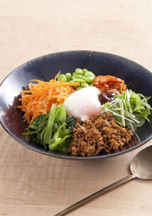 埼玉野菜たっぷり!彩ビビンパ-レシピのメイン写真