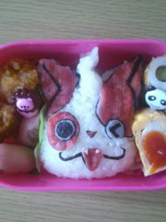 妖怪ウォッチ ブチニャン キャラ弁簡単-レシピのメイン写真