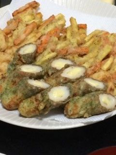 ちくわの磯部揚げ♡チーズ入り-レシピのメイン写真