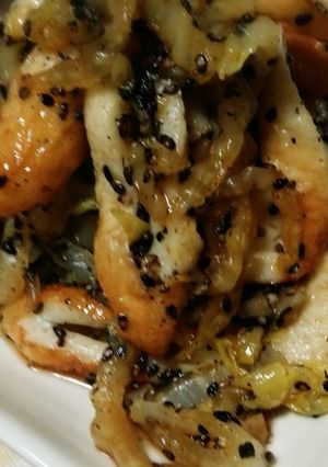 白菜と竹輪のごまあえ-レシピのメイン写真
