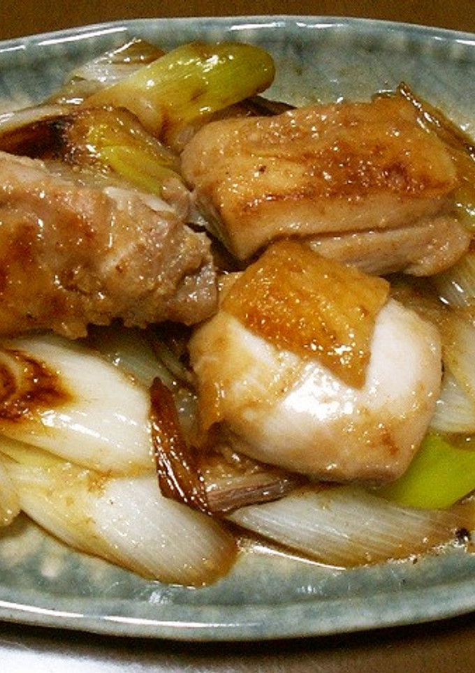 鶏もも肉と白ねぎをしょうゆ麹焼き-レシピのメイン写真