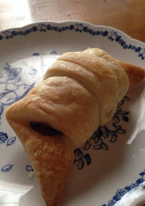 簡単！チョコクロワッサン-レシピのメイン写真
