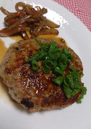 いわしの、鶏肉とこんにちはハンバーグ-レシピのメイン写真