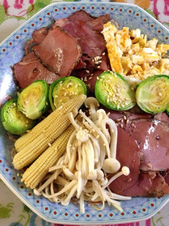 ペッパービーフと春野菜の冷し中華-レシピのメイン写真