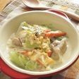 野菜たっぷり鶏の親子煮 クリーム仕立て