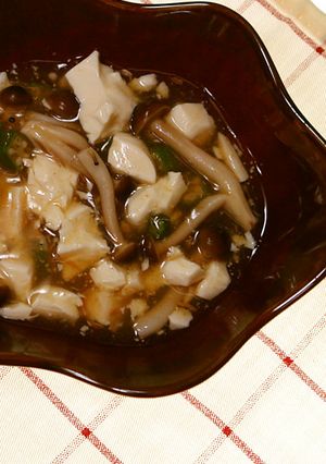 豆腐にとろーりあんかけジュレ♪-レシピのメイン写真