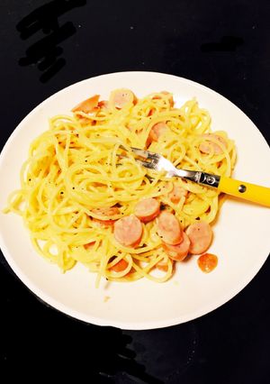 10分で簡単！カルボナーラ-レシピのメイン写真