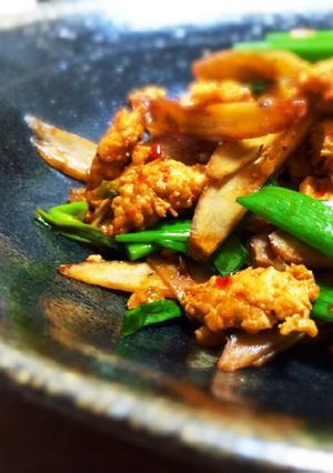 ごぼうとひき肉の中華きんぴら-レシピのメイン写真
