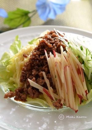 マルちゃん正麺で作る、こく旨肉そぼろ麺-レシピのメイン写真
