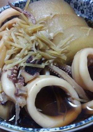 スルメイカと大根のほっこり煮-レシピのメイン写真