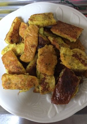 青のり＆粉チーズでフレンチトースト♩-レシピのメイン写真