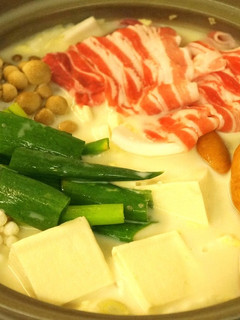 昆布だしが効いた豆乳鍋-レシピのメイン写真