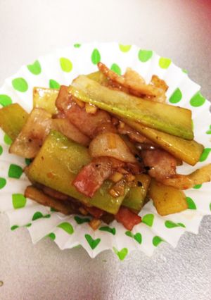 ブロッコリー茎ガーリックバター醤油♡-レシピのメイン写真