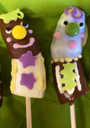ホワイトデーにも☆チョコバナナ星人-レシピのメイン写真