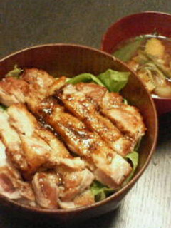 カリカリ鶏丼-レシピのメイン写真