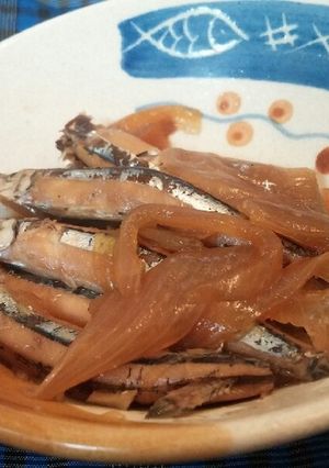 簡単！きびなごの煮付け-レシピのメイン写真